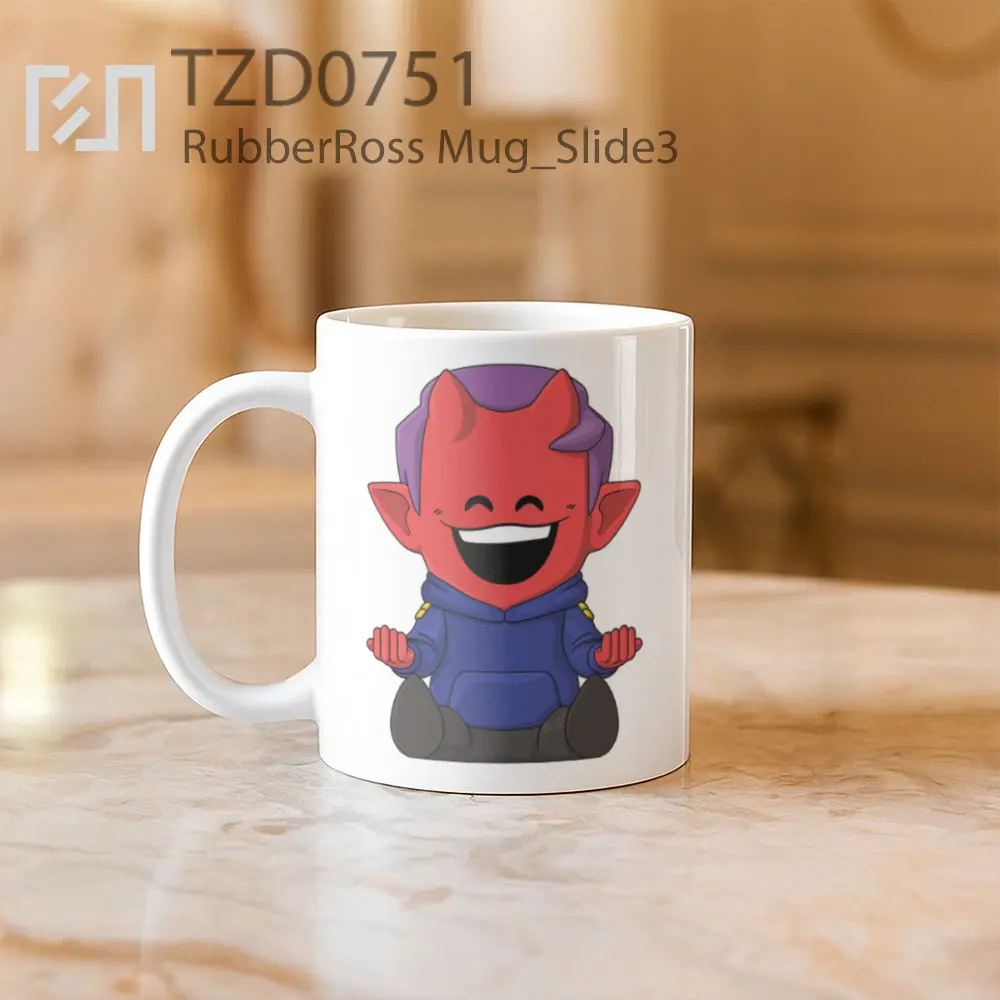 RubberRoss Mug - All-side / Desain