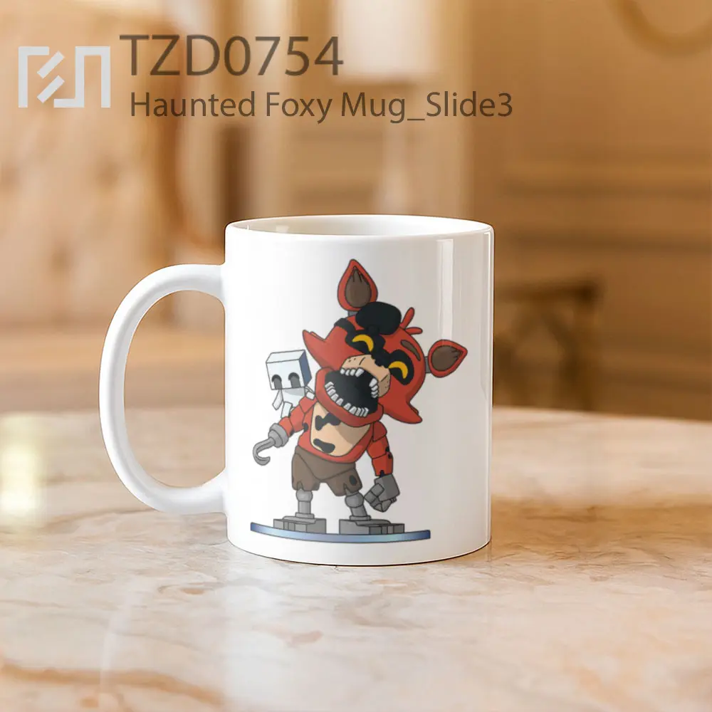 Haunted Foxy Mug - All-side / Desain