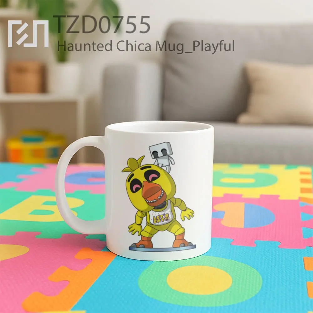 Haunted Chica Mug - All-side / Desain