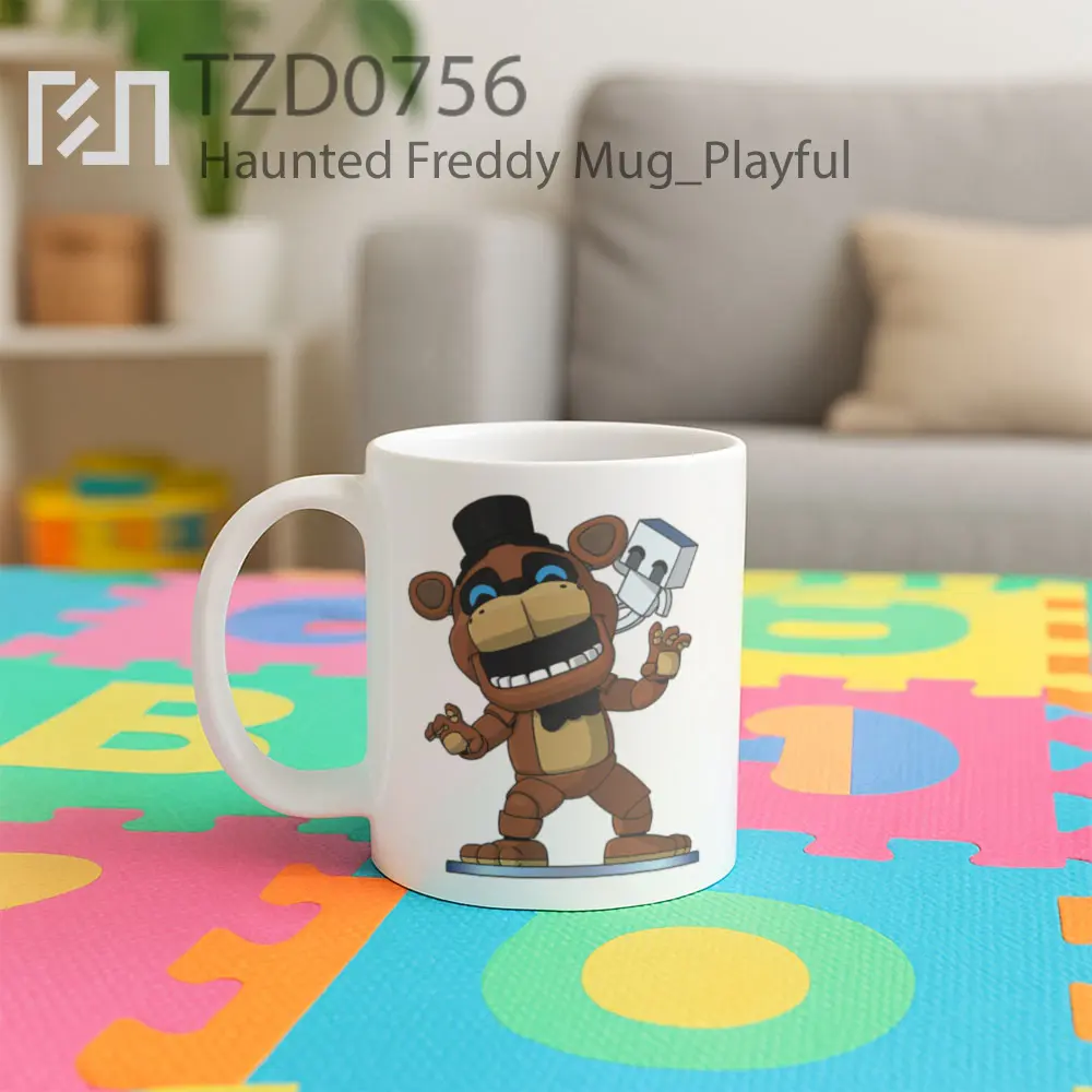 Haunted Freddy Mug - All-side / Desain