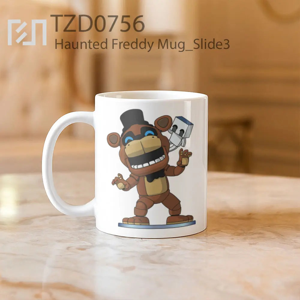Haunted Freddy Mug - All-side / Desain