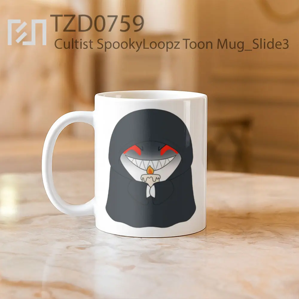 Cultist SpookyLoopz Toon Mug - All-side / Desain