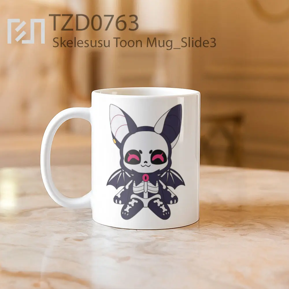 Skelesusu Toon Mug - All-side / Desain