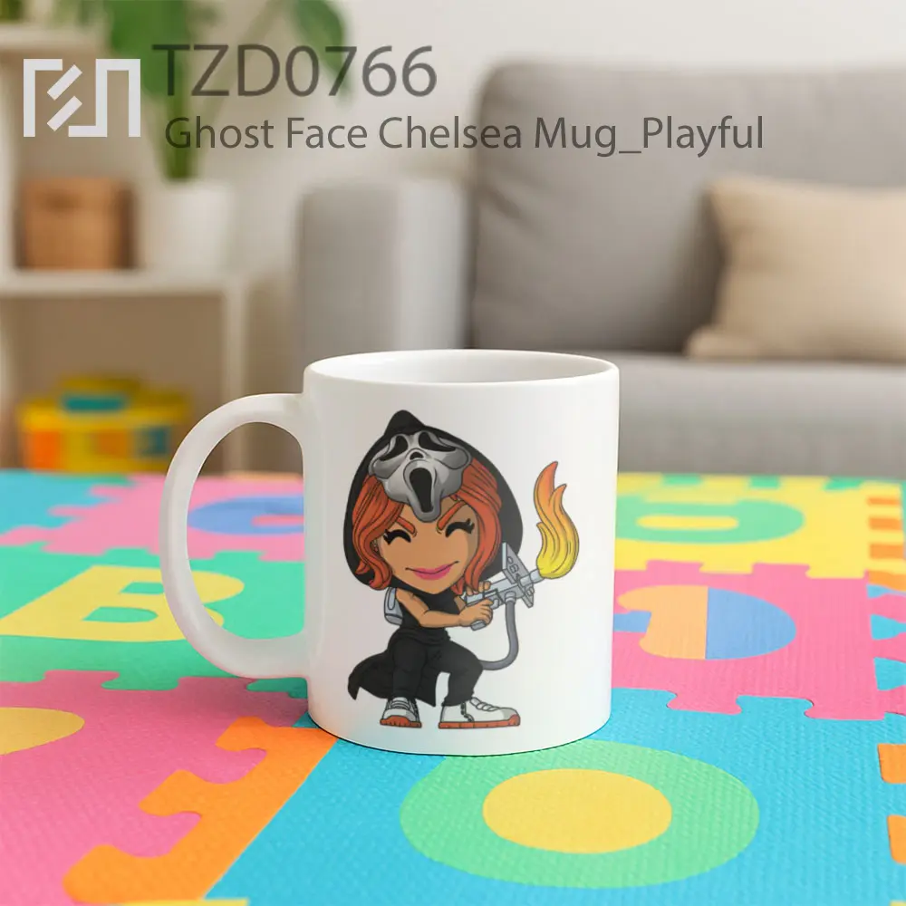 Ghost Face Chelsea Mug - All-side / Desain