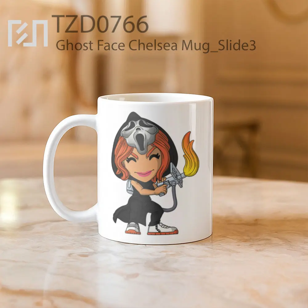 Ghost Face Chelsea Mug - All-side / Desain