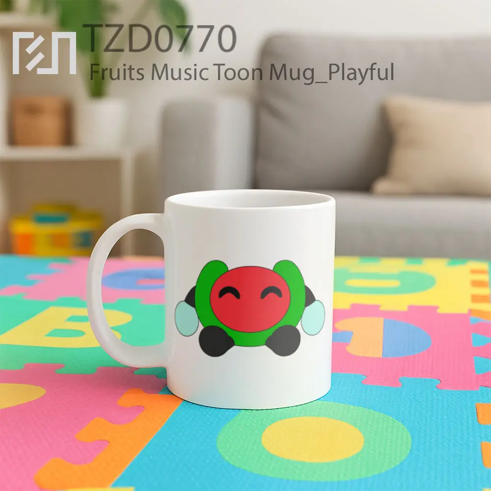 Fruits Music Toon Mug - All-side / Desain
