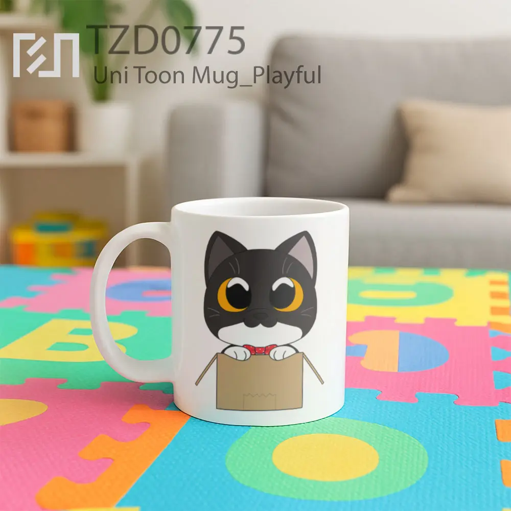 Uni Toon Mug - All-side / Desain