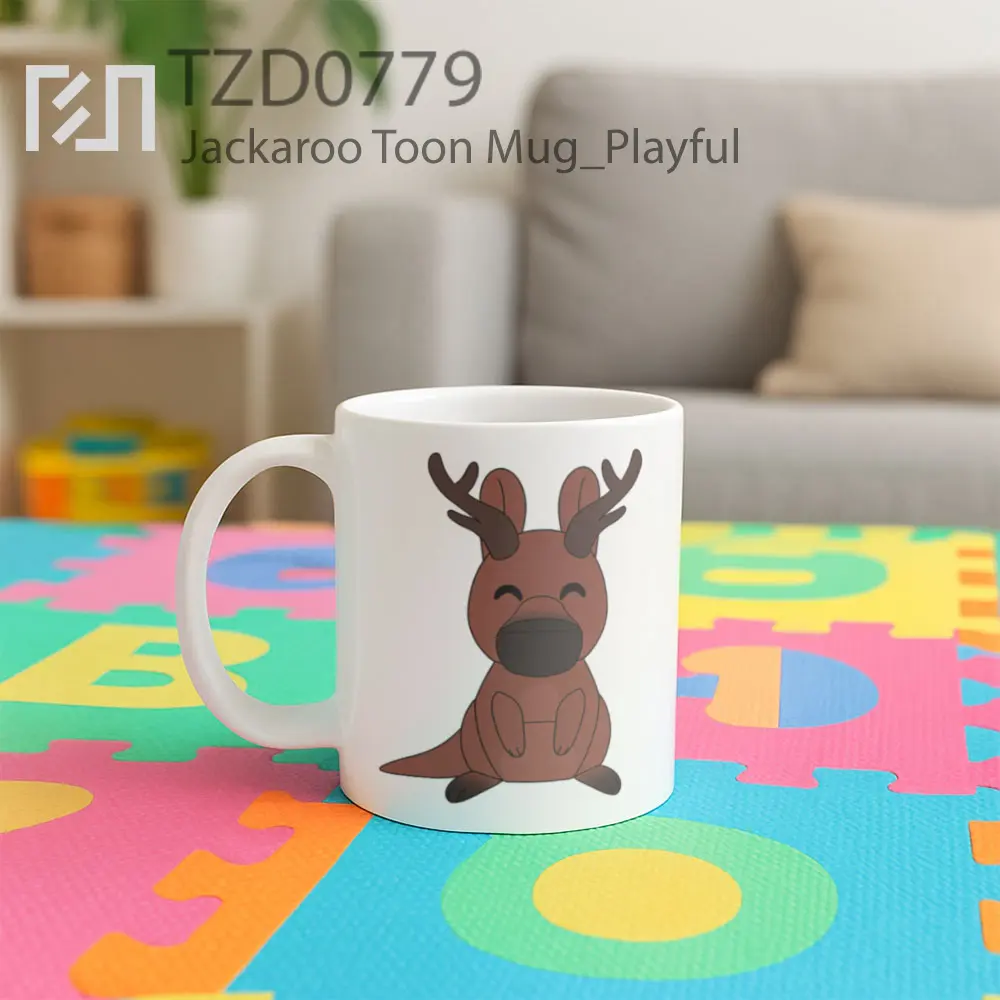 Jackaroo Toon Mug - All-side / Desain