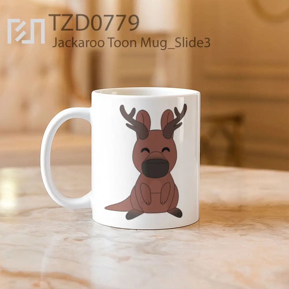Jackaroo Toon Mug - All-side / Desain