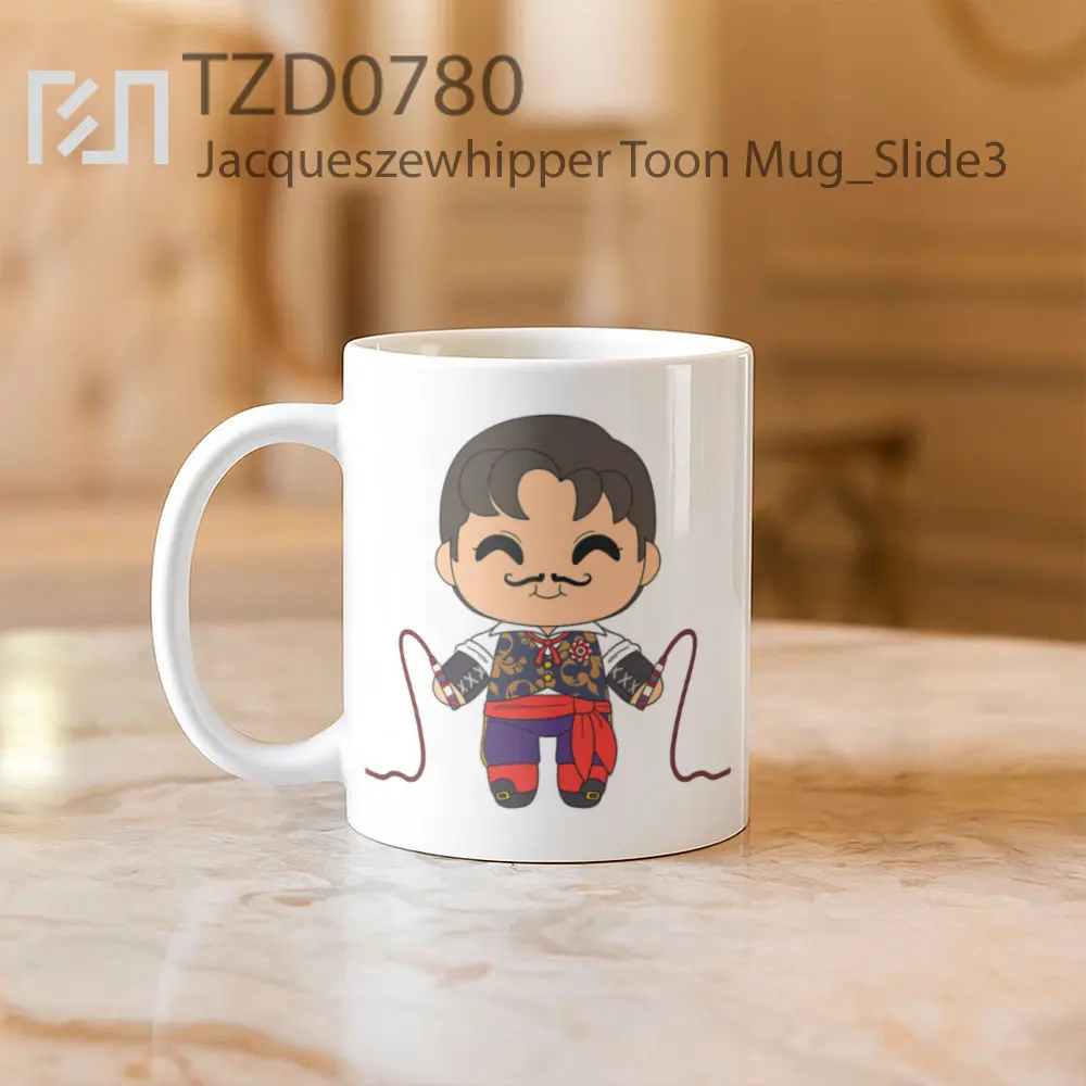 Jacqueszewhipper Toon Mug - All-side / Desain