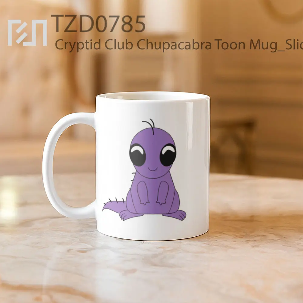 Cryptid Club Chupacabra Toon Mug - All-side / Desain