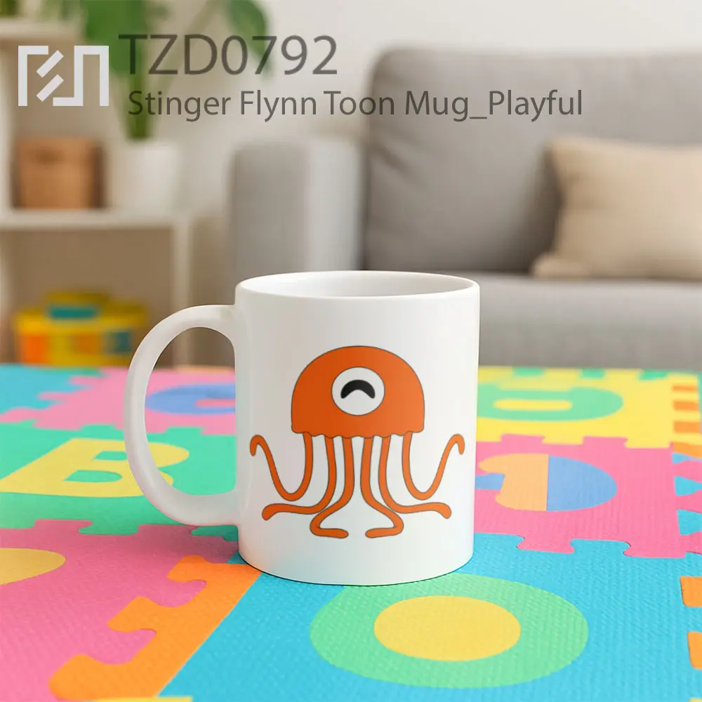 Stinger Flynn Toon Mug - All-side / Desain