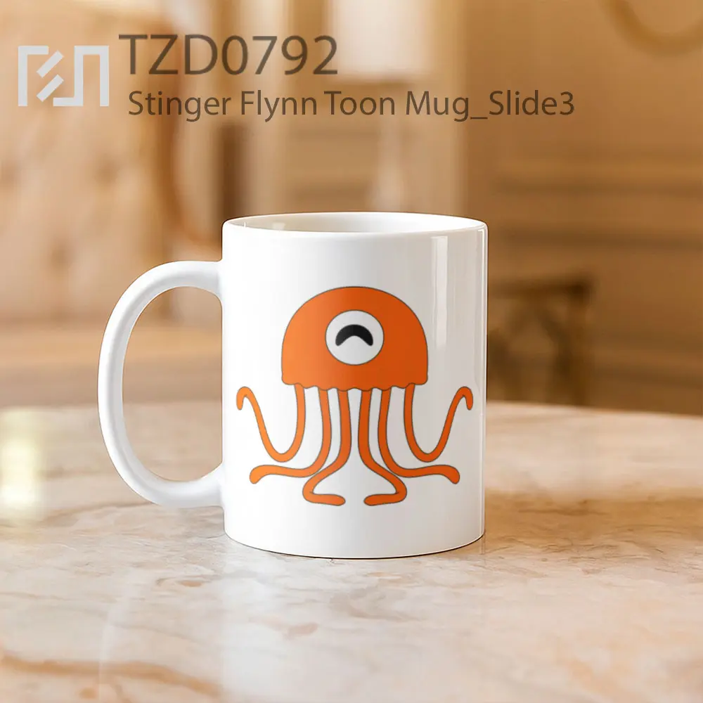 Stinger Flynn Toon Mug - All-side / Desain