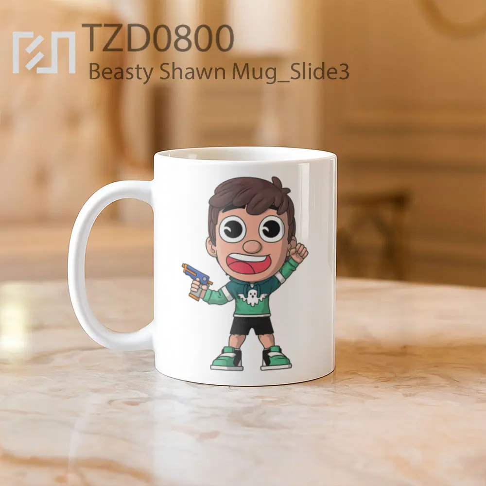 Beasty Shawn Mug - All-side / Desain