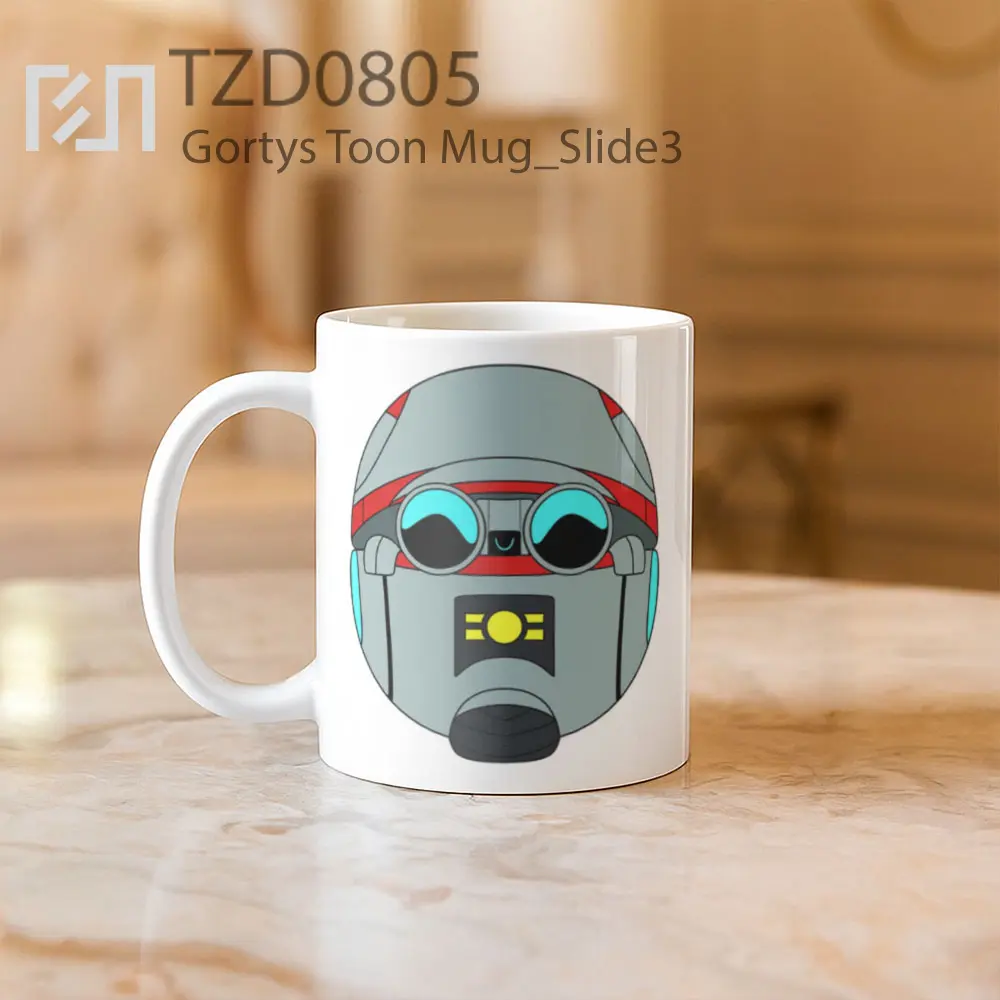 Gortys Toon Mug - All-side / Desain