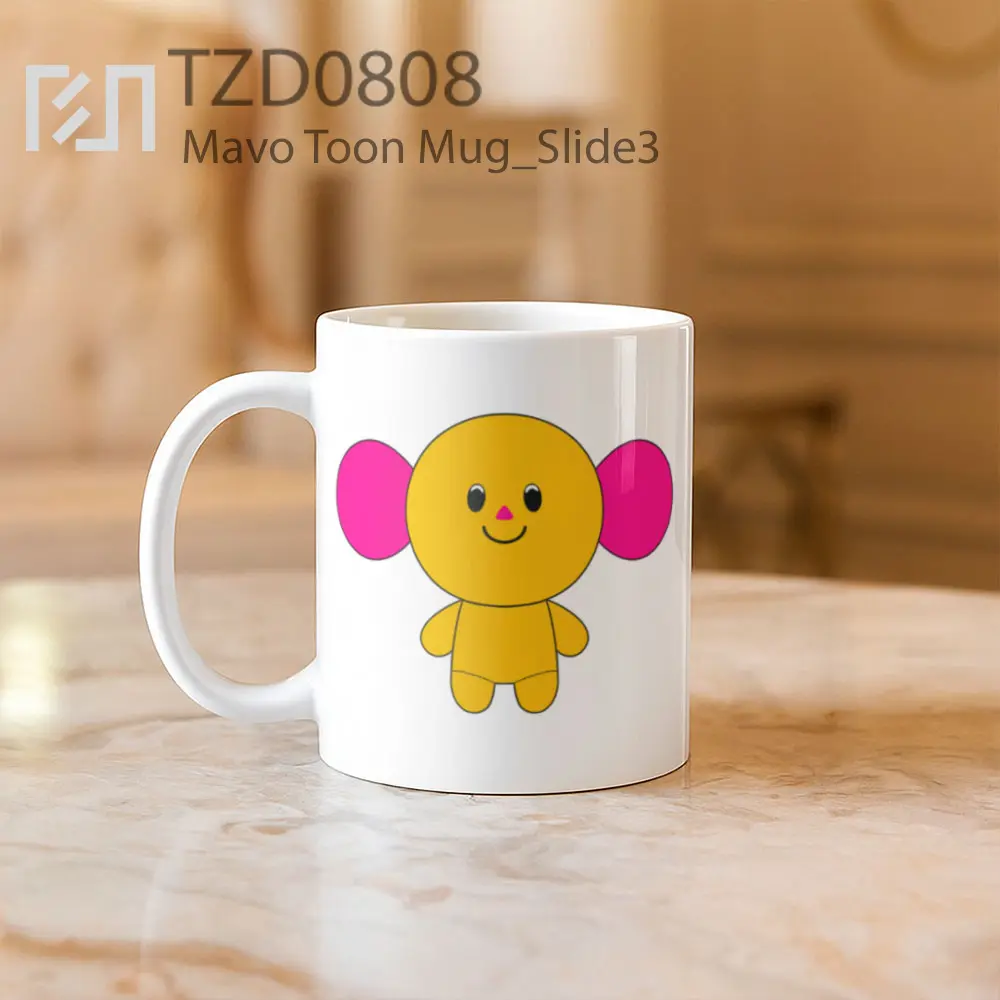 Mavo Toon Mug - All-side / Desain