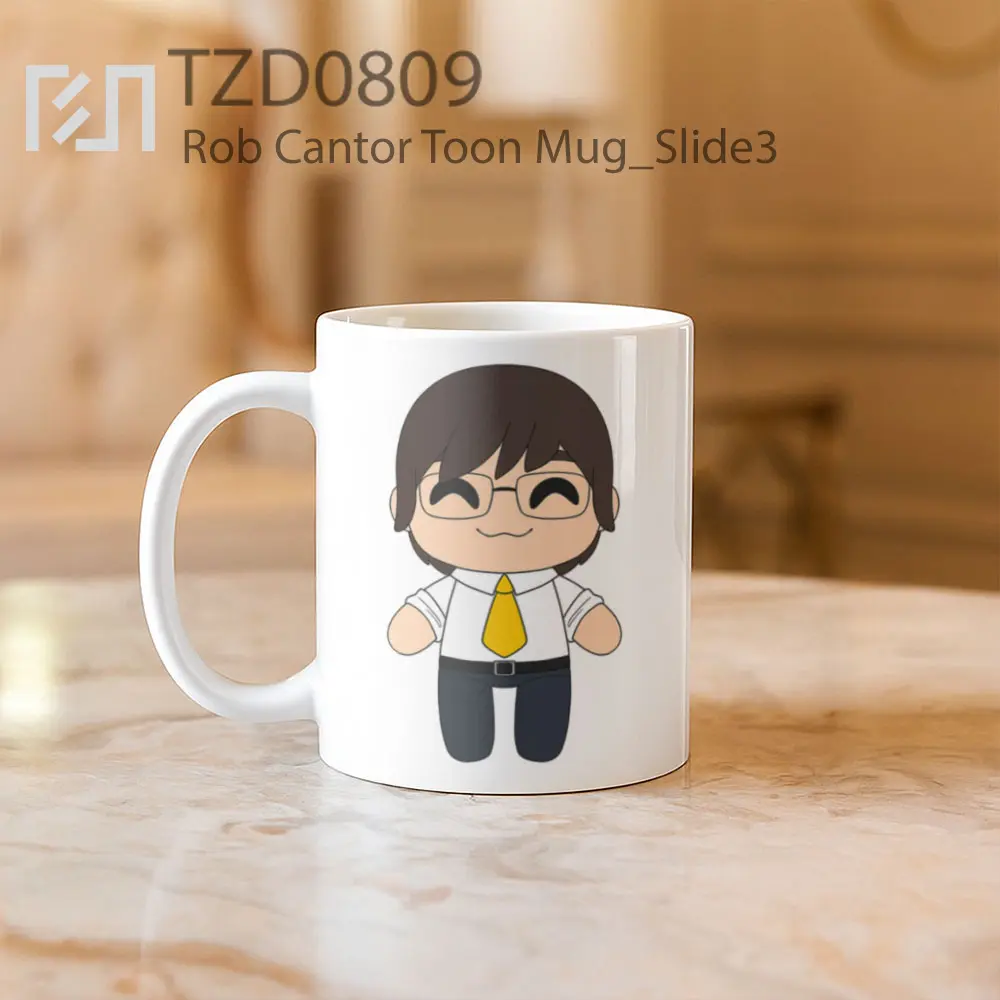 Rob Cantor Toon Mug - All-side / Desain