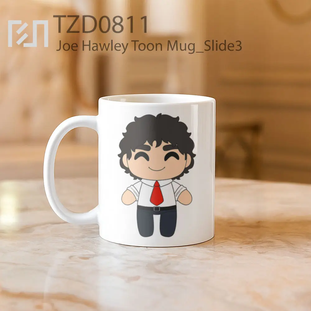 Joe Hawley Toon Mug - All-side / Desain