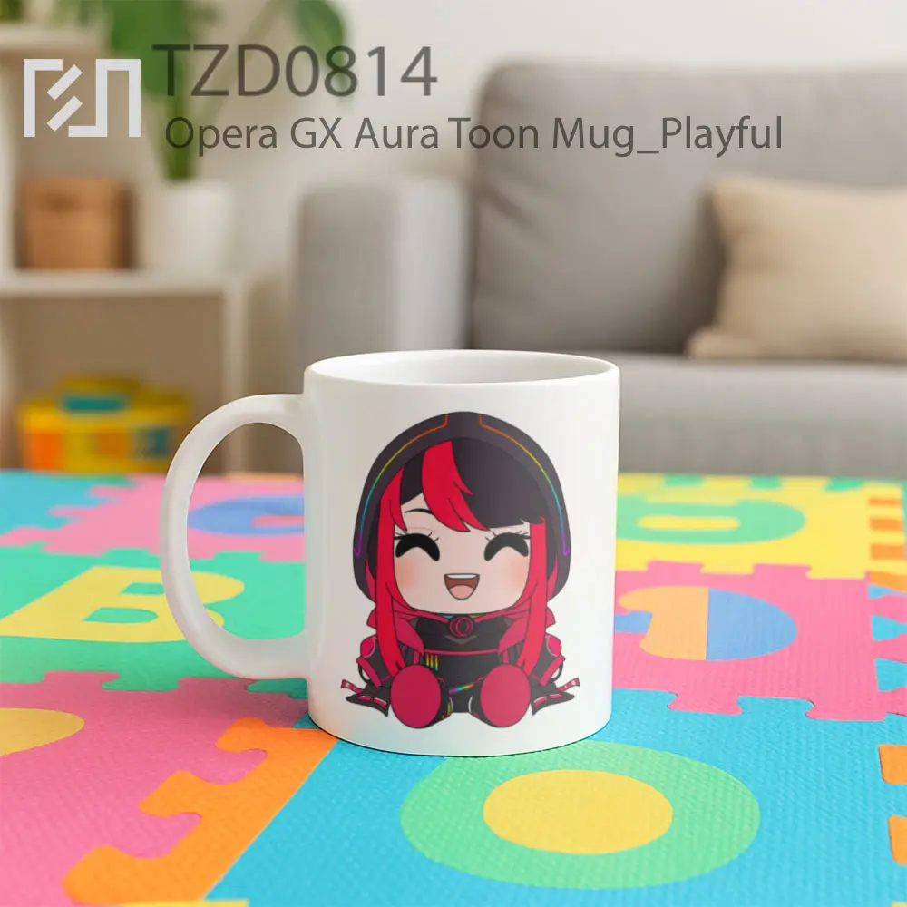 Opera GX Aura Toon Mug - All-side / Desain