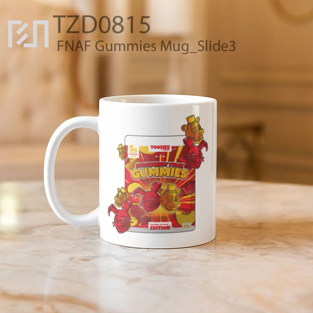 FNAF Gummies Mug - All-side / Desain