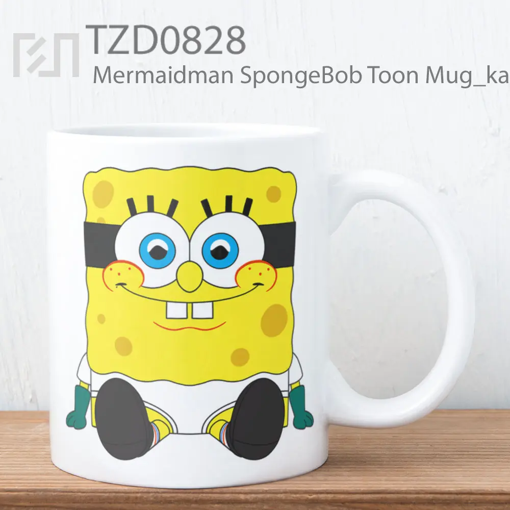 Mermaidman SpongeBob Toon Mug