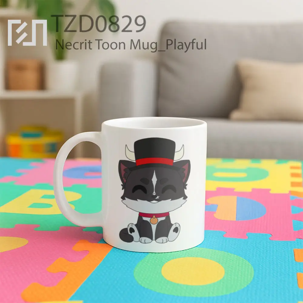 Necrit Toon Mug - All-side / Desain