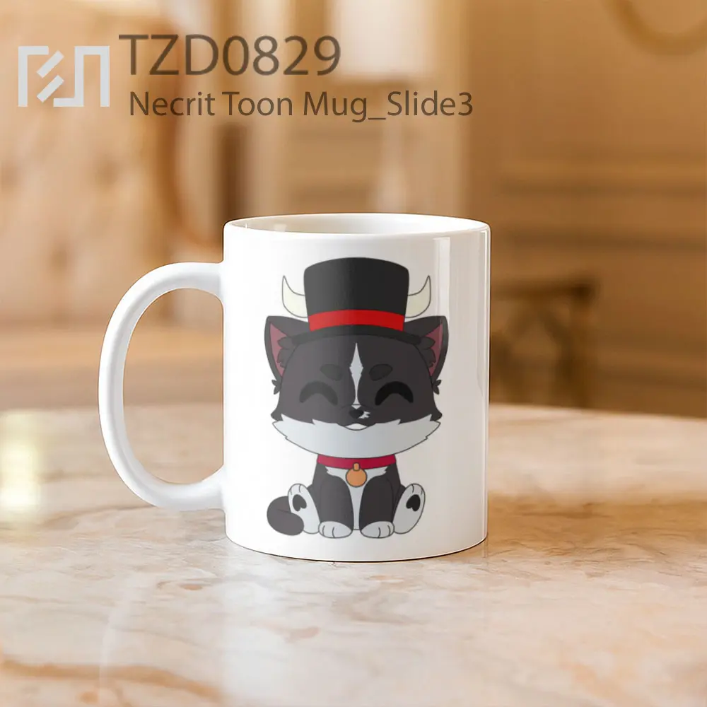 Necrit Toon Mug - All-side / Desain