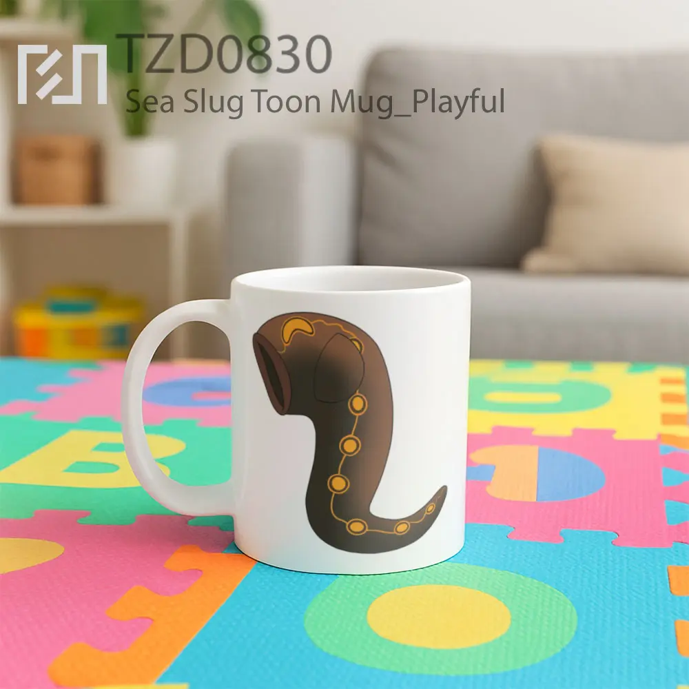 Sea Slug Toon Mug - All-side / Desain