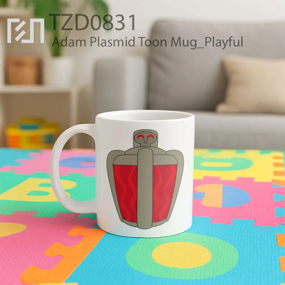 Adam Plasmid Toon Mug - All-side / Desain