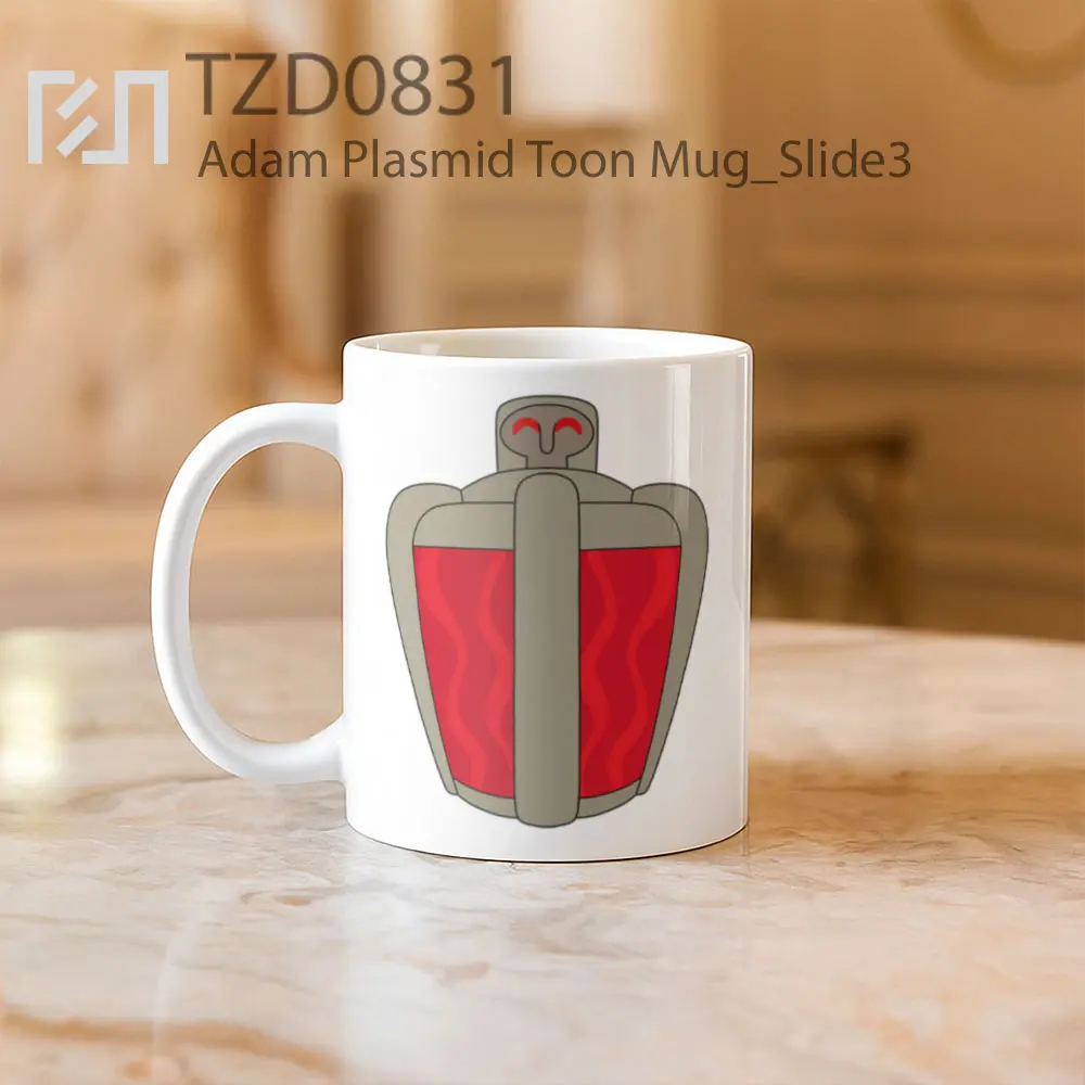 Adam Plasmid Toon Mug - All-side / Desain