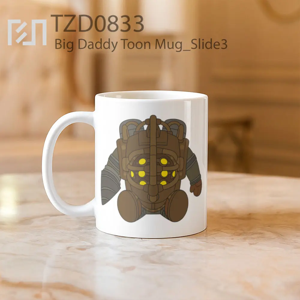 Big Daddy Toon Mug - All-side / Desain