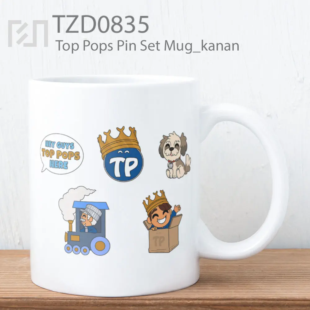 Top Pops Pin Set Mug