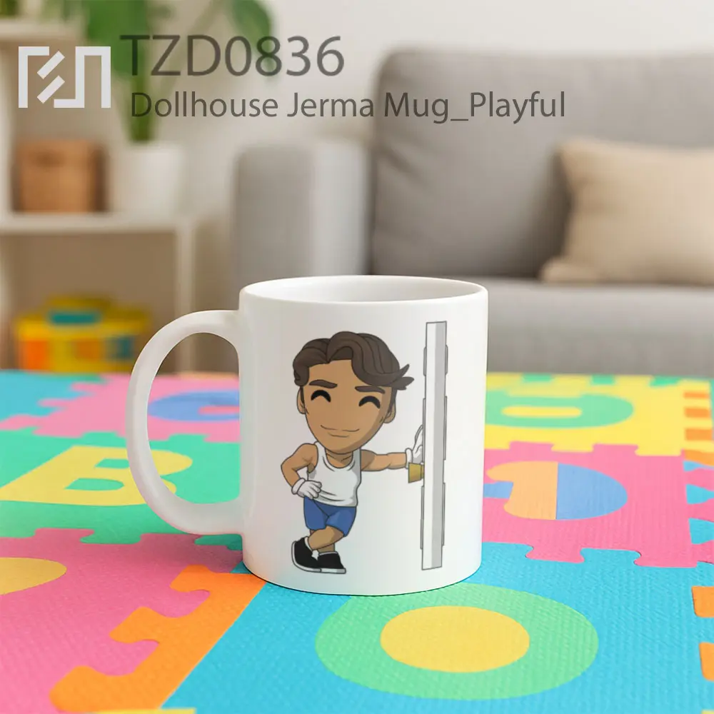 Dollhouse Jerma Mug - All-side / Desain