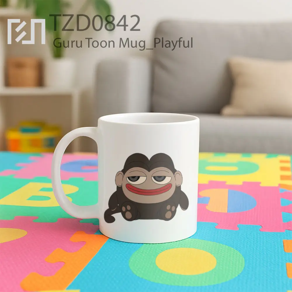 Guru Toon Mug - All-side / Desain