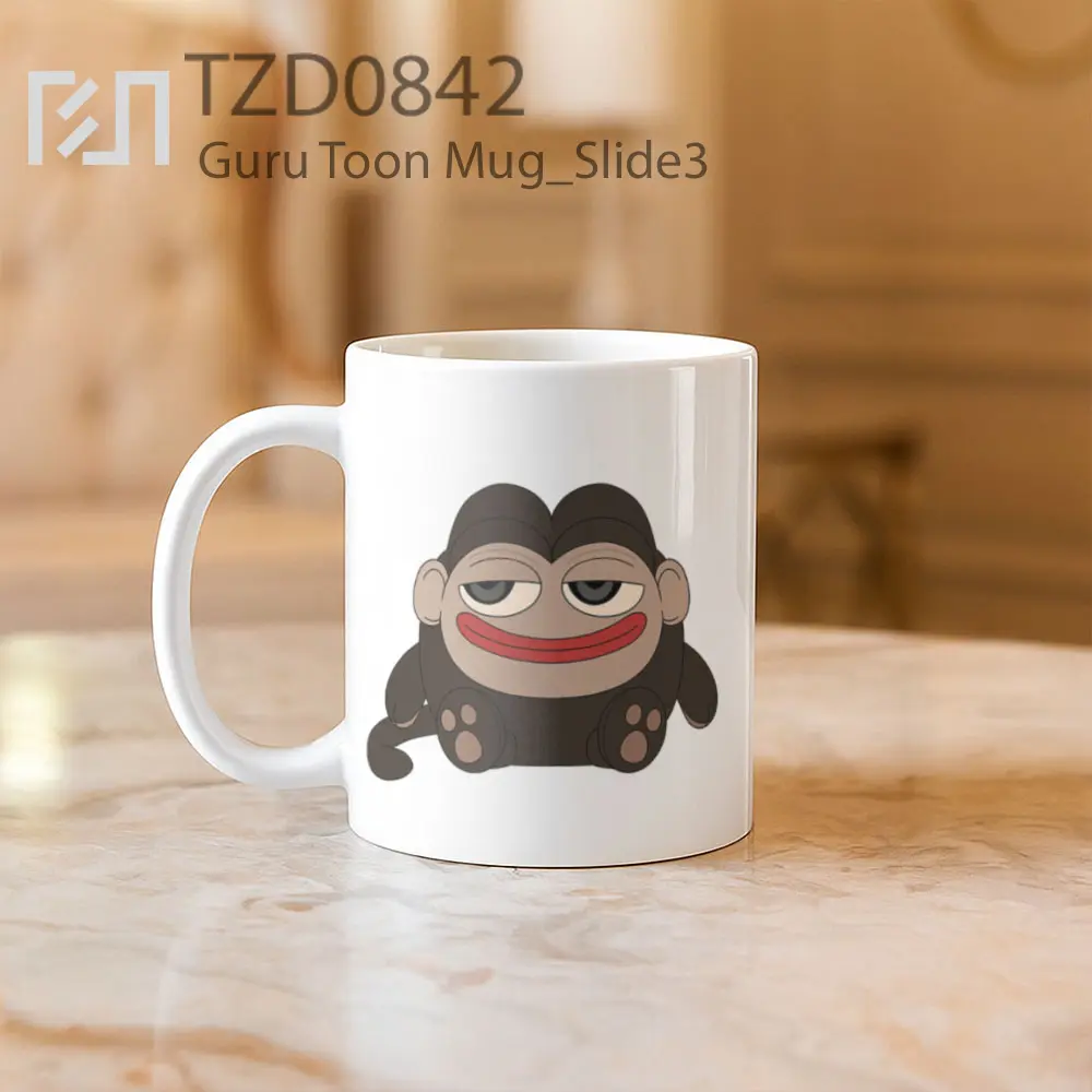 Guru Toon Mug - All-side / Desain