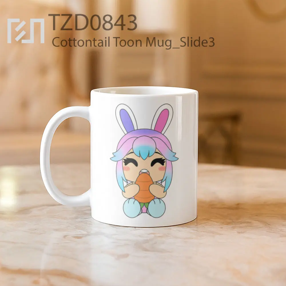 Cottontail Toon Mug - All-side / Desain