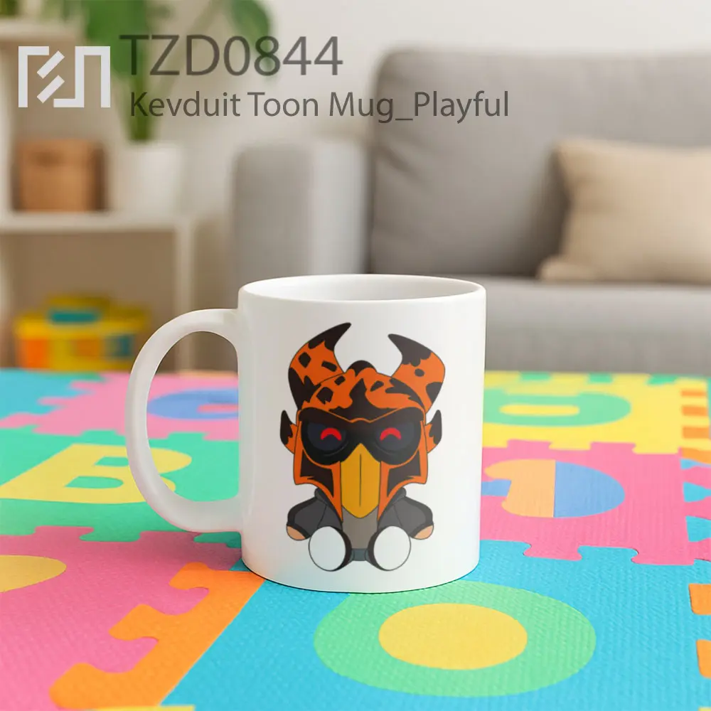 Kevduit Toon Mug - All-side / Desain