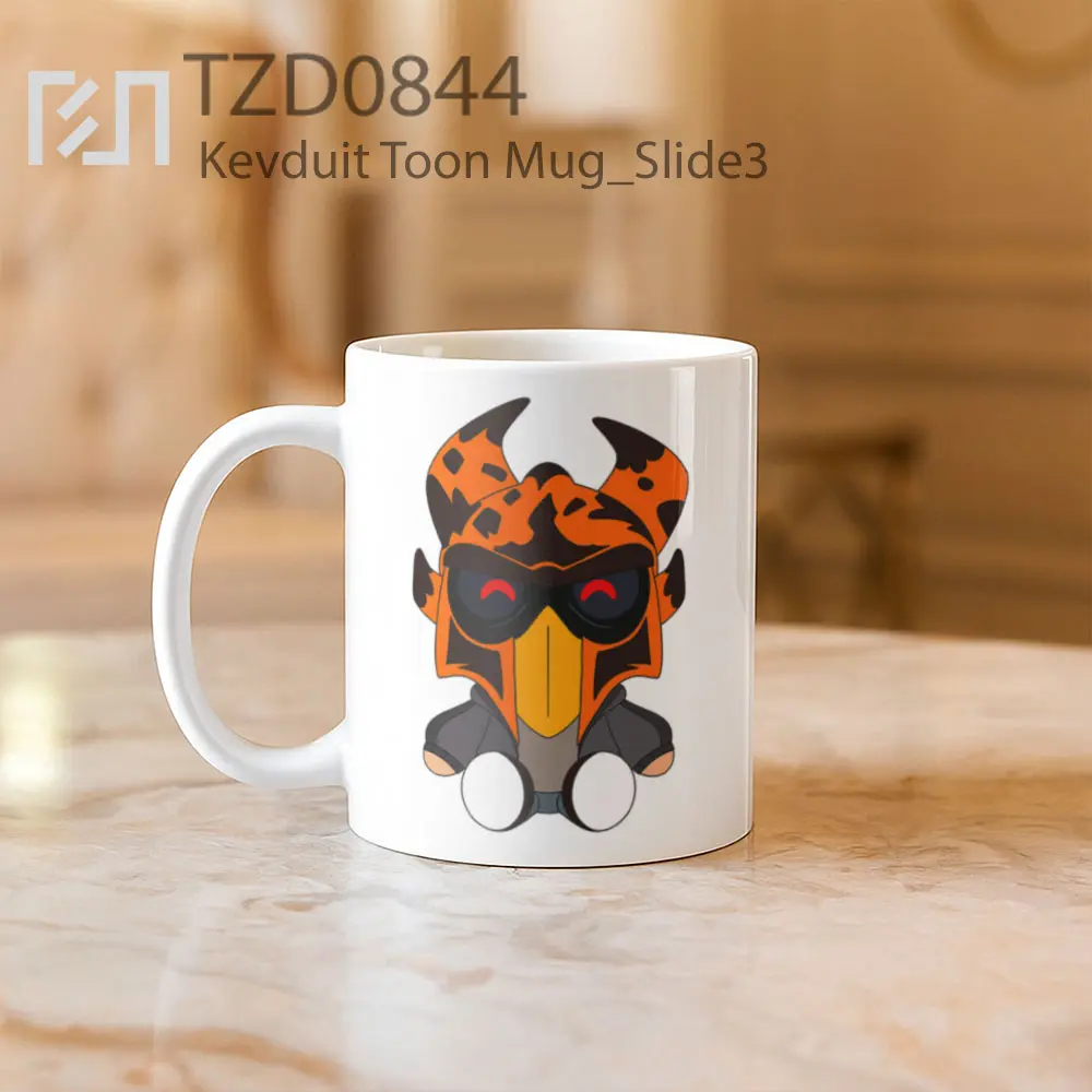 Kevduit Toon Mug - All-side / Desain