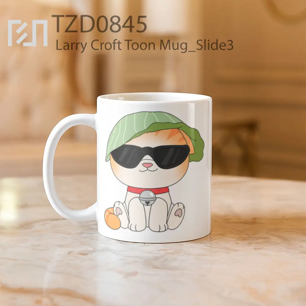 Larry Croft Toon Mug - All-side / Desain