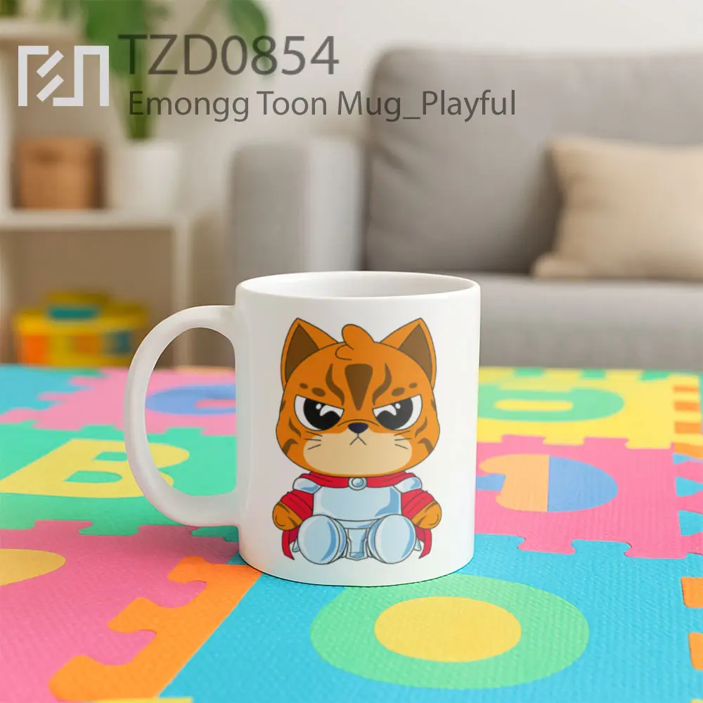 Emongg Toon Mug - All-side / Desain