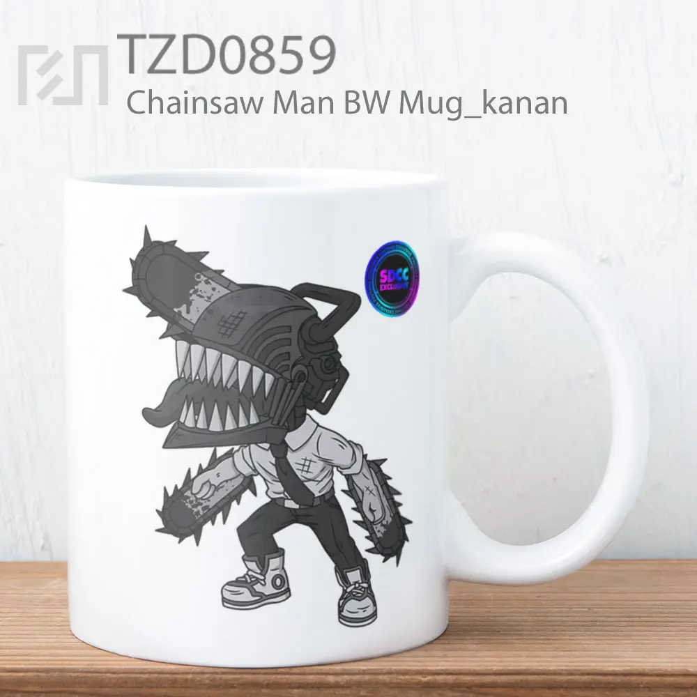 Chainsaw Man BW Mug