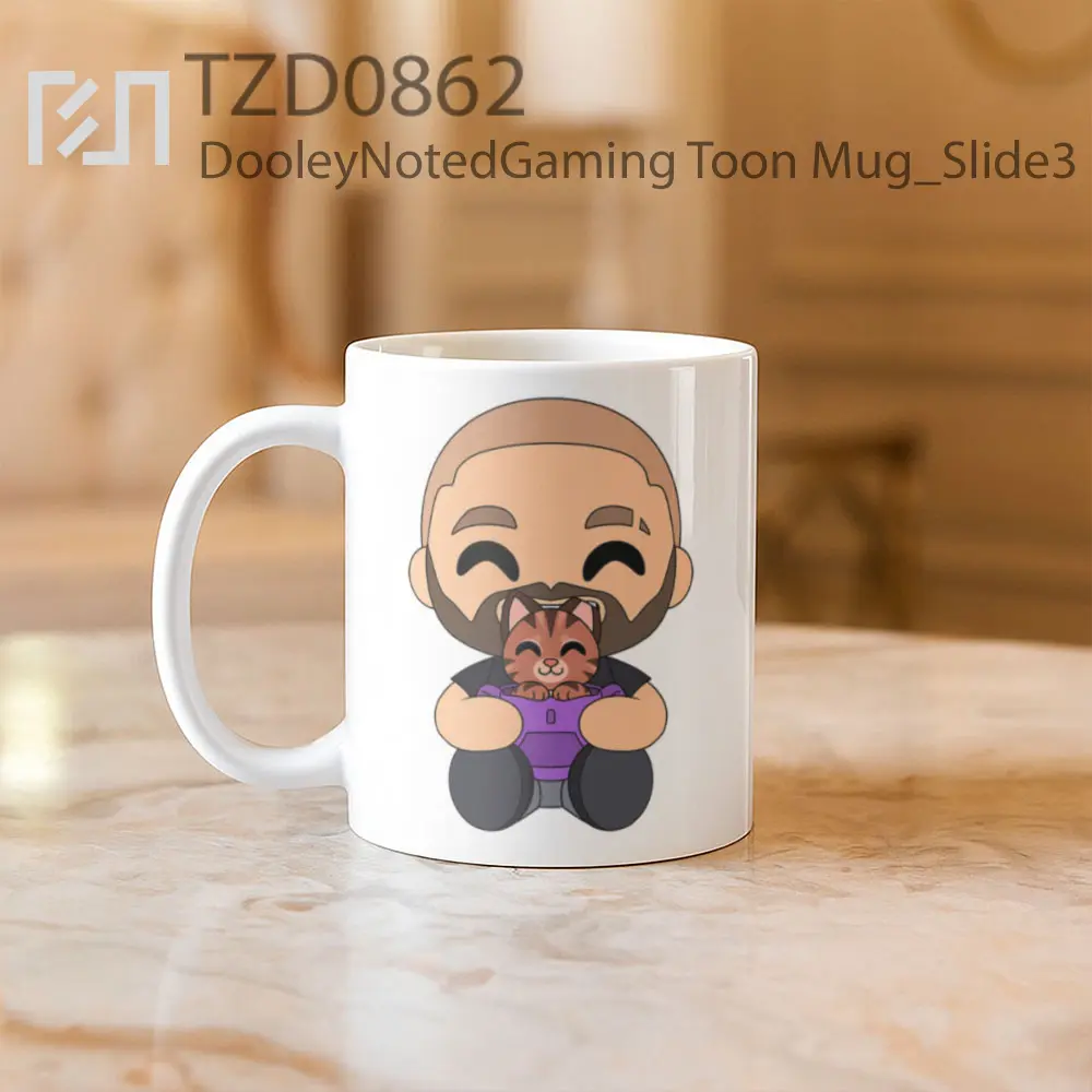DooleyNotedGaming Toon Mug - All-side / Desain
