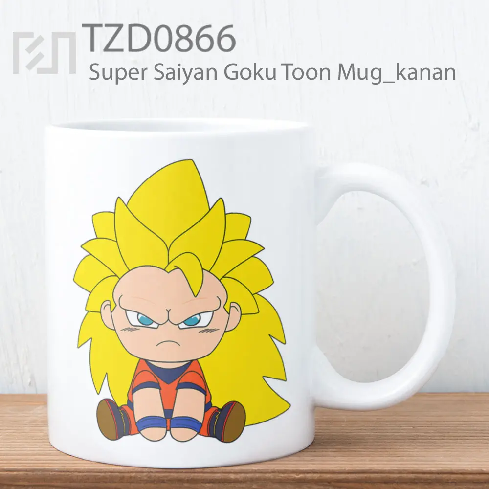 Super Saiyan Goku Toon Mug
