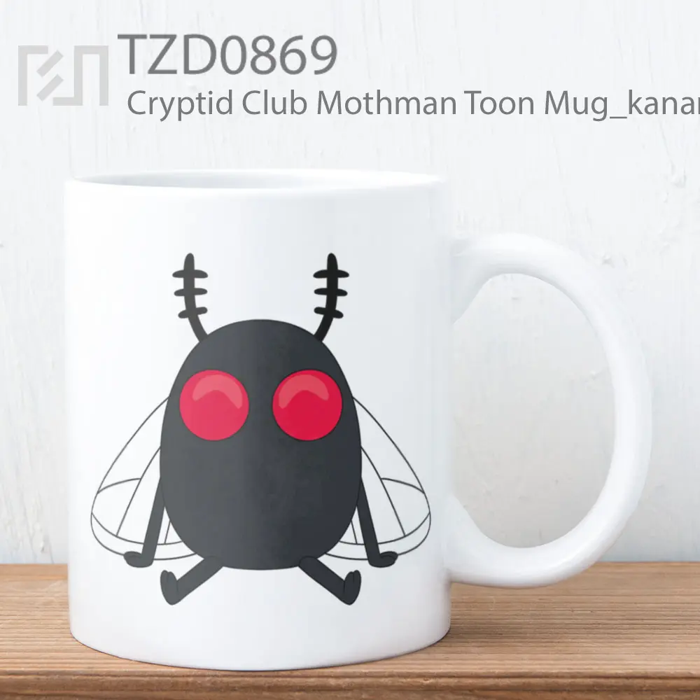 Cryptid Club Mothman Toon Mug