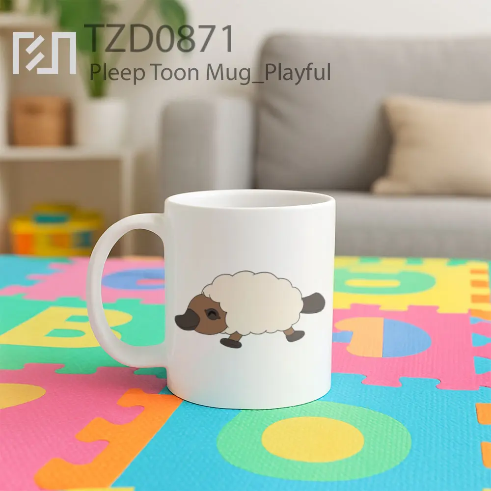 Pleep Toon Mug - All-side / Desain