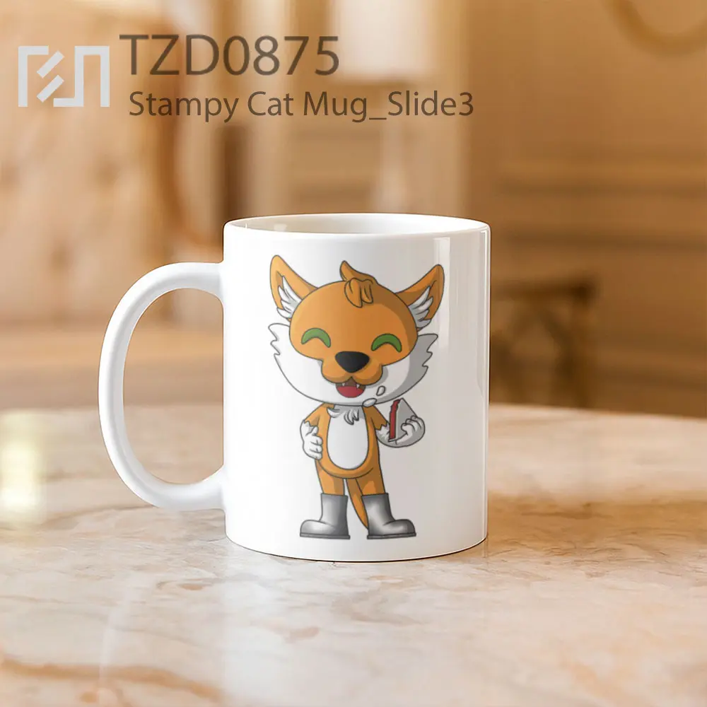 Stampy Cat Mug - All-side / Desain