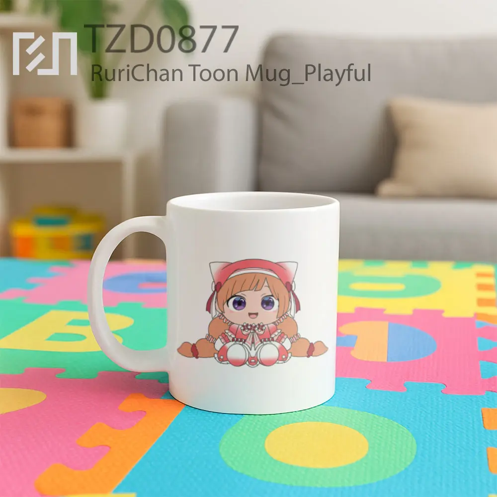 RuriChan Toon Mug - All-side / Desain