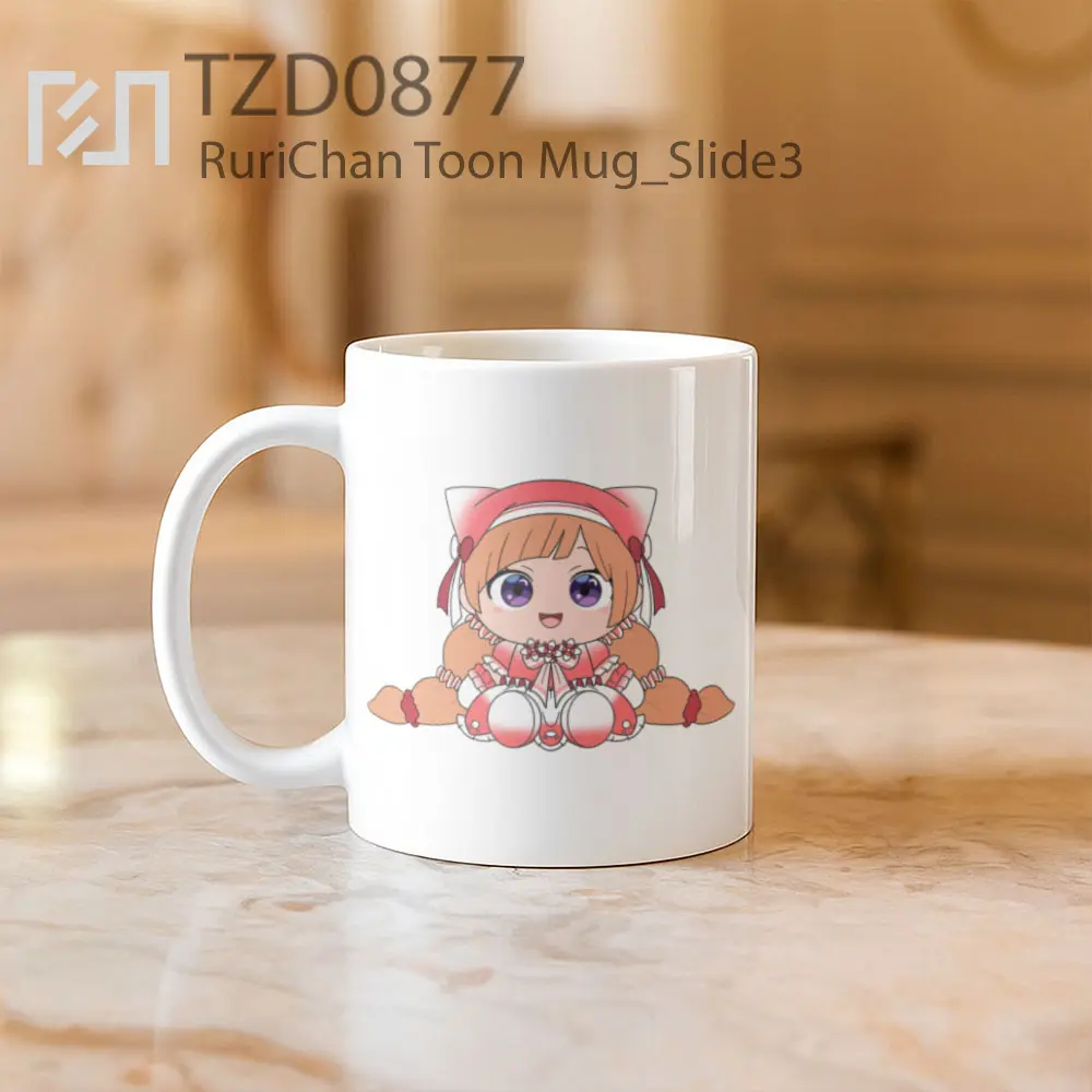 RuriChan Toon Mug - All-side / Desain
