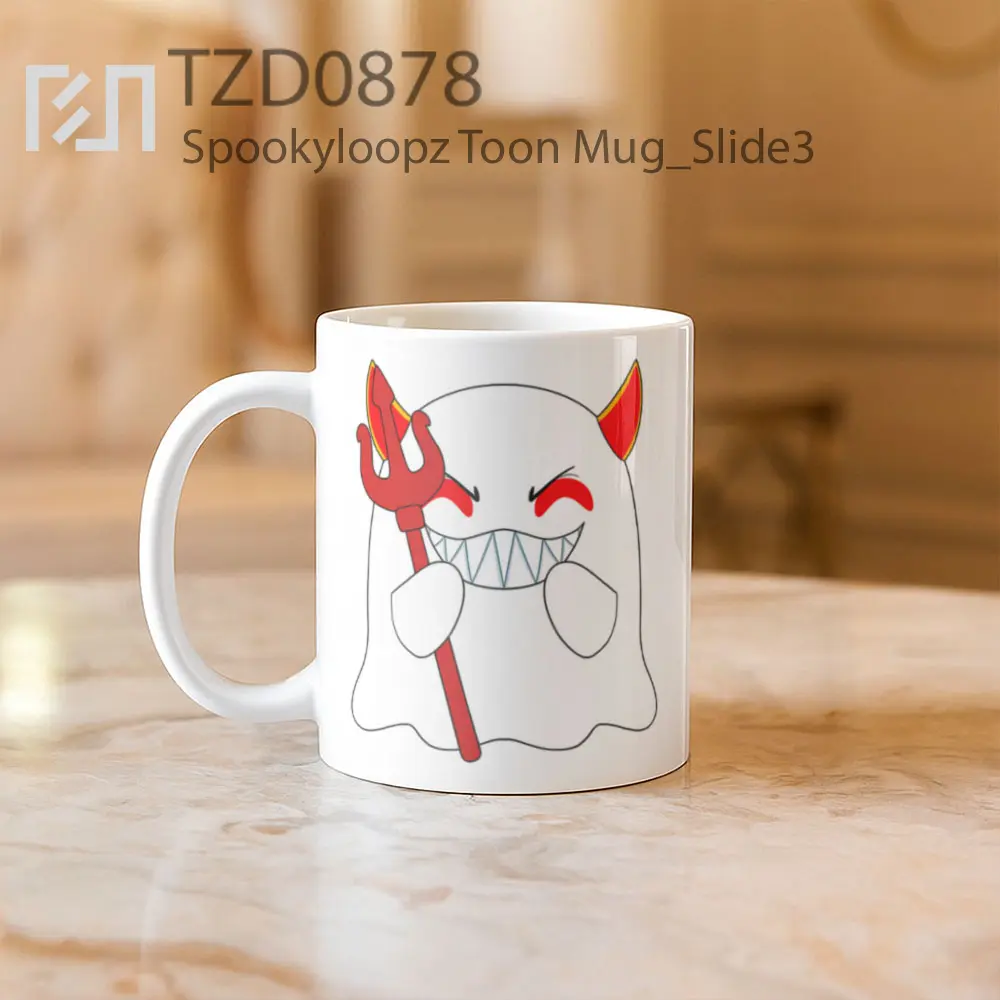 Spookyloopz Toon Mug - All-side / Desain