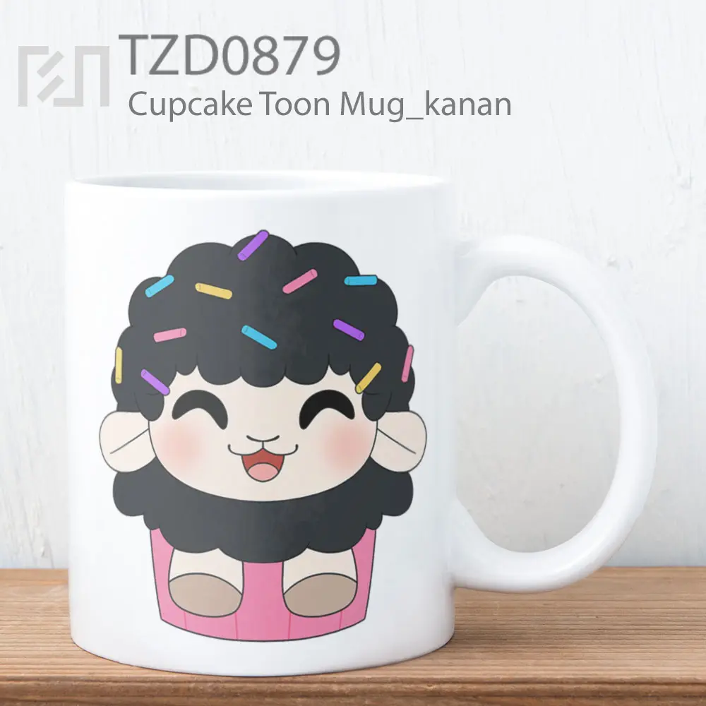Cupcake Toon Mug